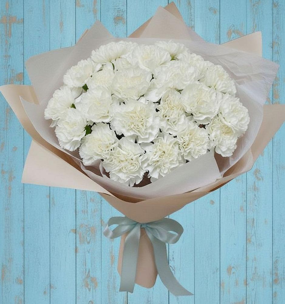 Букет цветов из: Гвоздики в Нефтеюганске