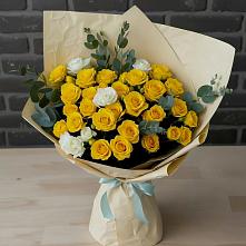 Букет цветов из:  Розы #REPLACE_PRED# Нефтеюганске