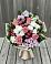 Букет цветов из: Альстромерии, Гвоздики, Розы и Хризантемы в Нефтеюганске