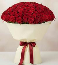 Букет 101 Красная роза Милано #REPLACE_PRED# Нефтеюганске