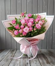 Букет Розовый кустик #REPLACE_PRED# Нефтеюганске