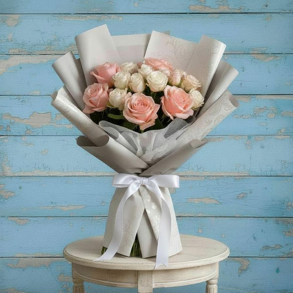 Букет цветов из: Розы в Нефтеюганске