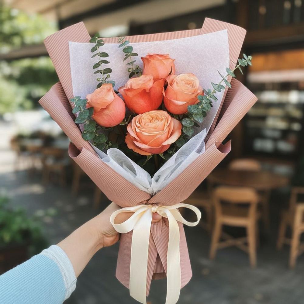 Букет цветов из: Розы в Нефтеюганске