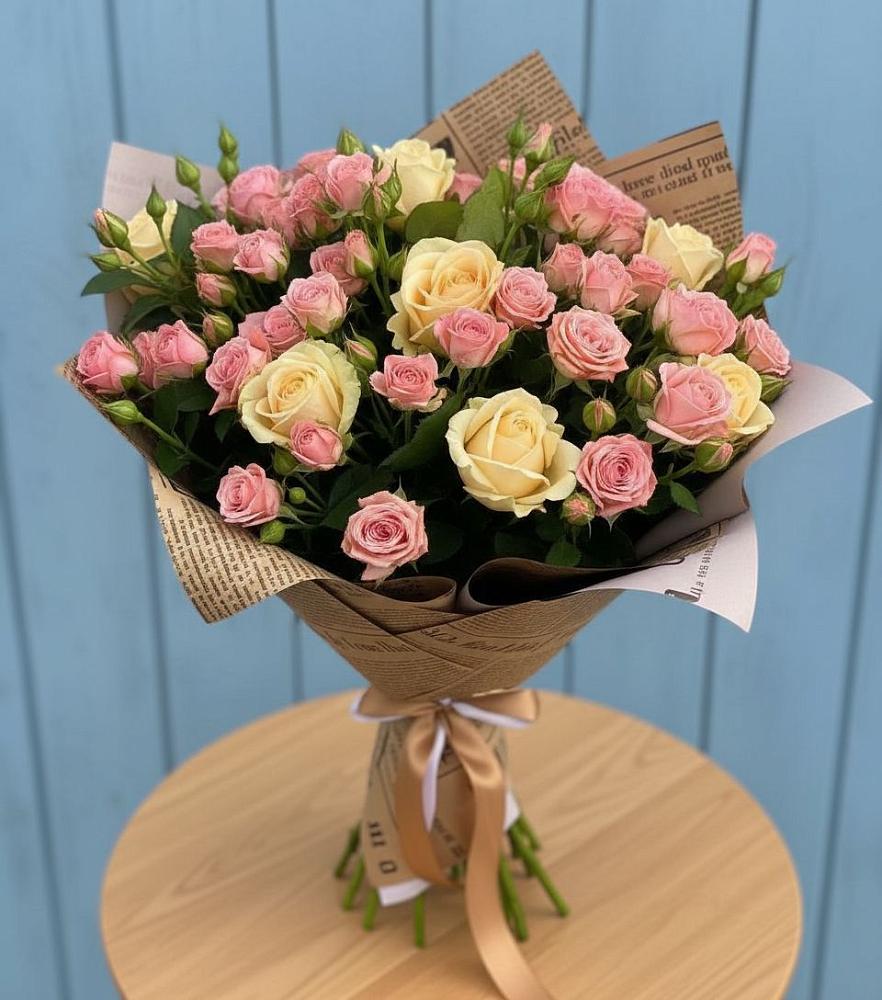 Букет цветов из: Розы в Нефтеюганске