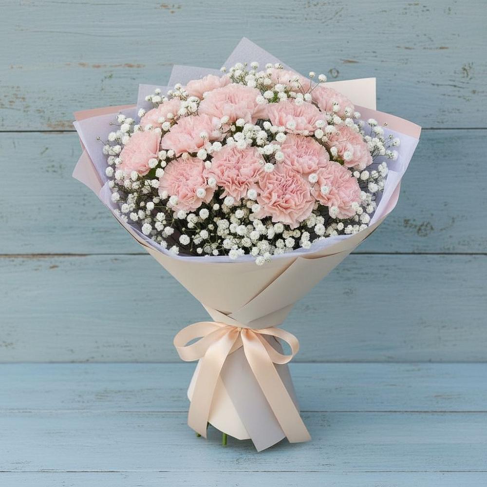 Букет цветов из: Гвоздики в Нефтеюганске