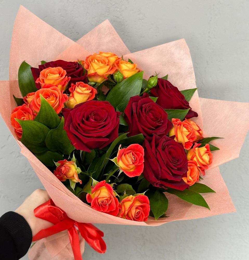 Букет Любовь и восторг в Нефтеюганске