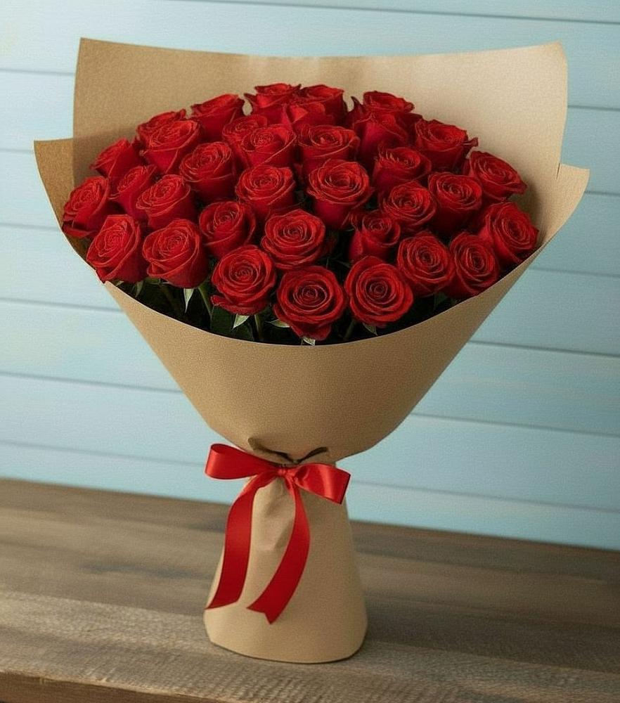 Букет Красные розы Милано в Нефтеюганске