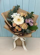 Букет цветов из:  Герберы и Хризантемы #REPLACE_PRED# Нефтеюганске