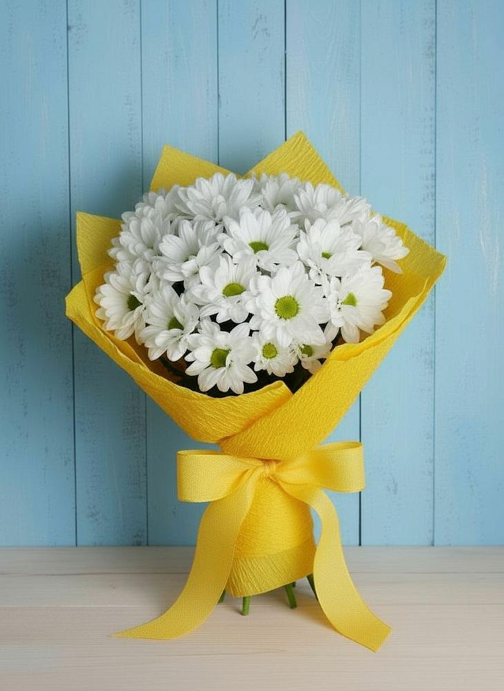 Букет цветов из: Хризантемы в Нефтеюганске