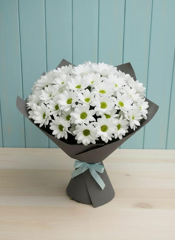 Букет цветов из: Хризантемы в Нефтеюганске