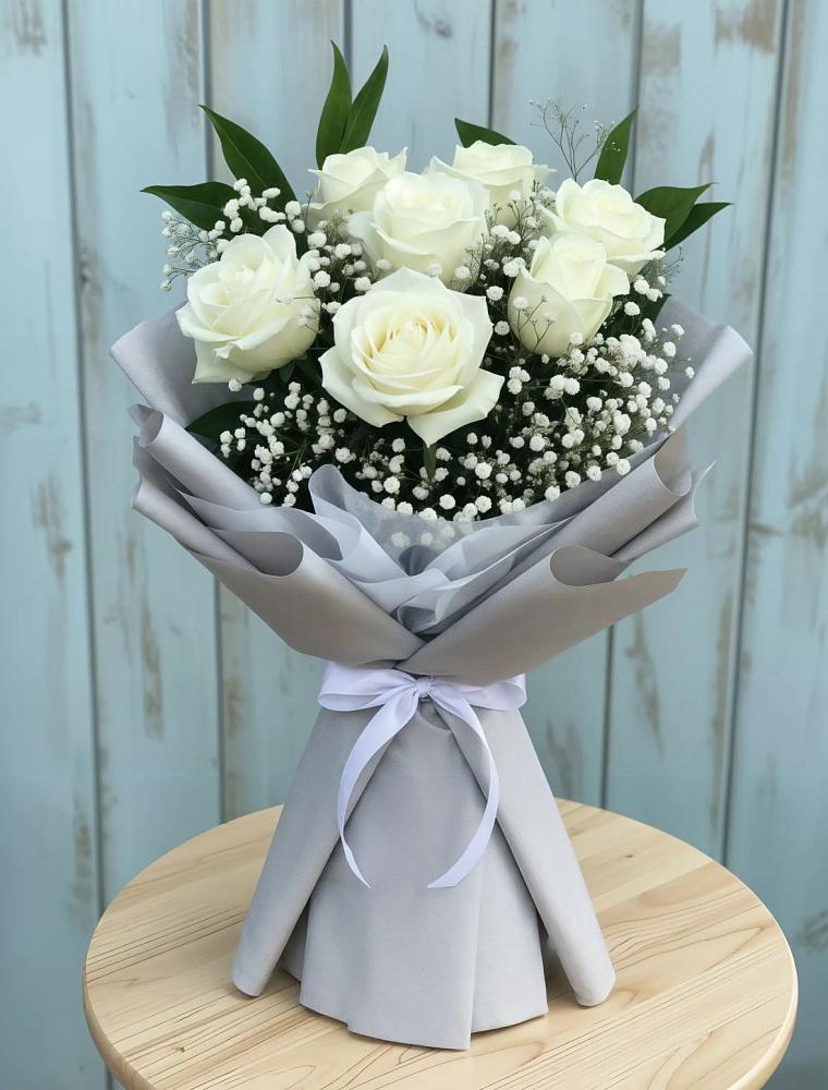 Букет цветов из: Розы в Нефтеюганске