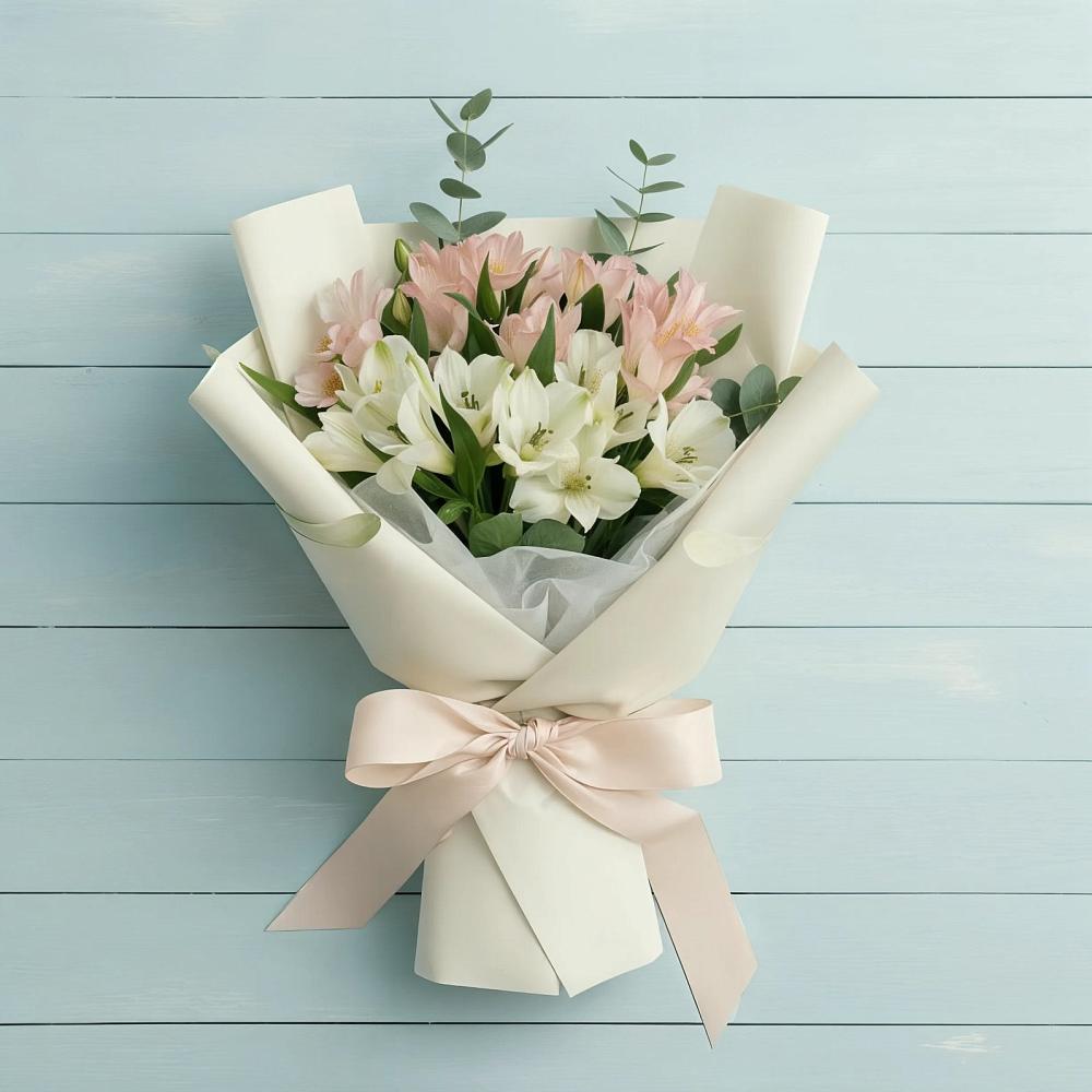 Букет цветов из: Альстромерии в Нефтеюганске